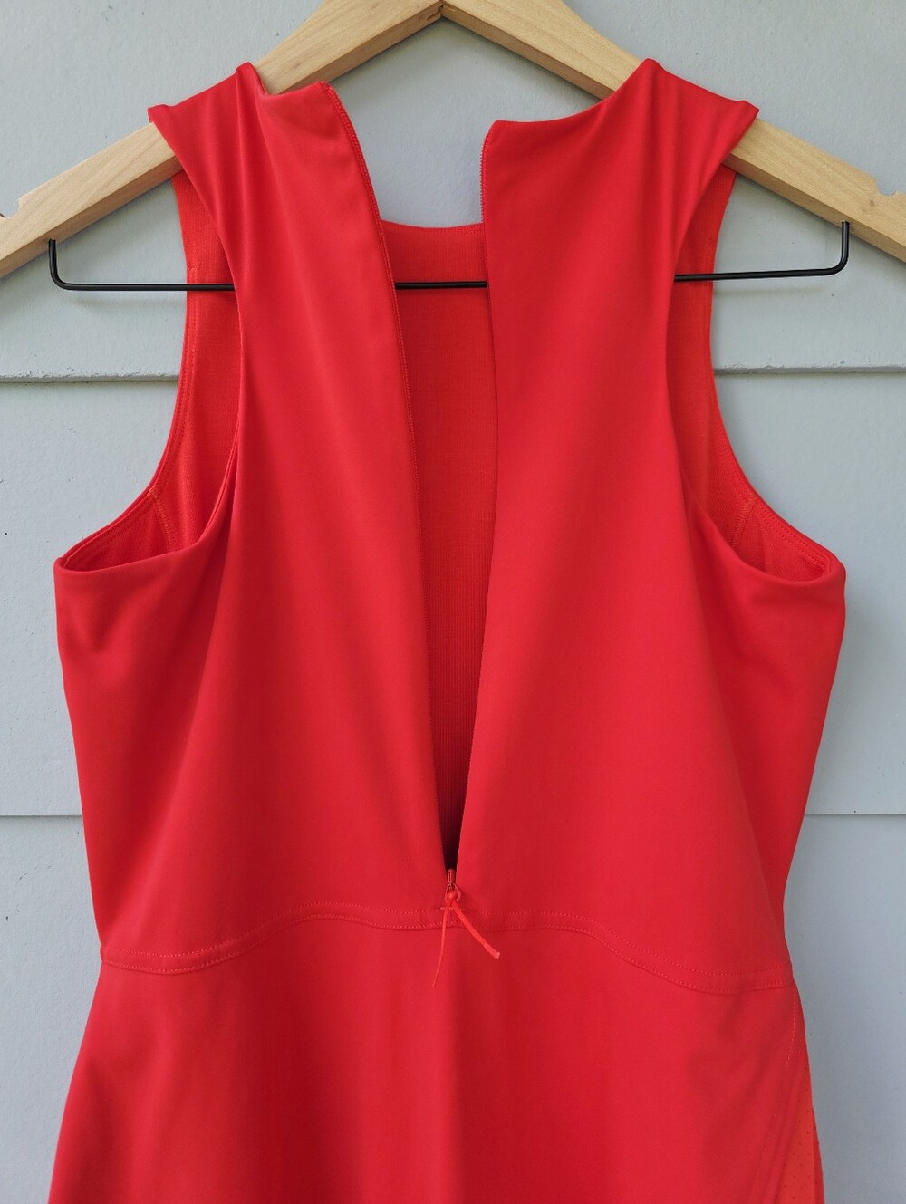 Lululemon Nulux Asymmetrical Tennis Dress (6). MRSN $138 - Picture 6 of 16